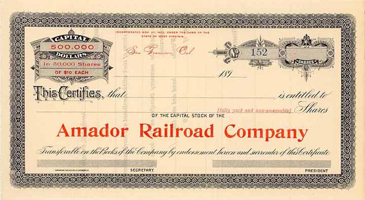 Amador Railway