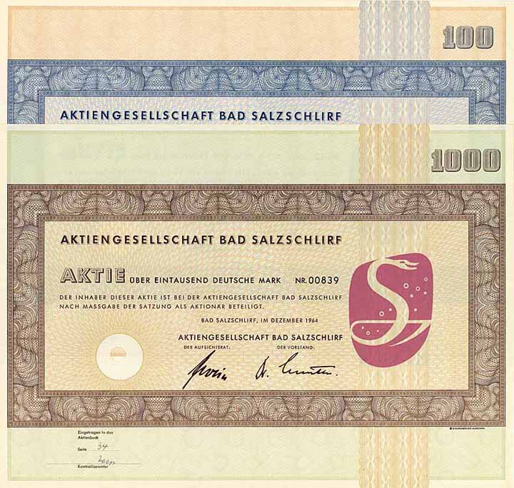 AG Bad Salzschlirf (2 Stücke)