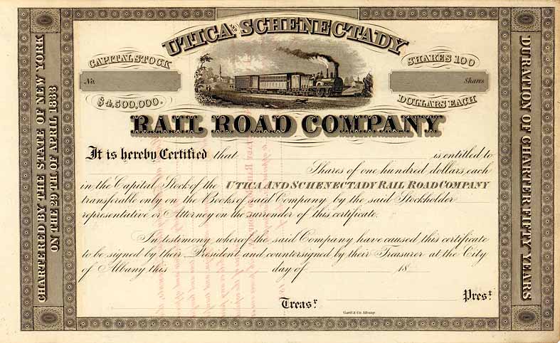 Utica & Schenectady Railroad