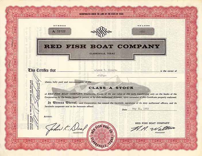 Red Fish Boat Co.