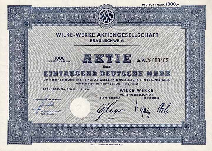 Wilke-Werke AG