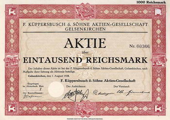 F. Küppersbusch & Söhne AG