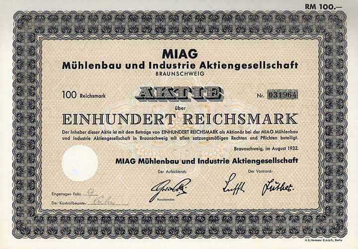 MIAG Mühlenbau und Industrie AG