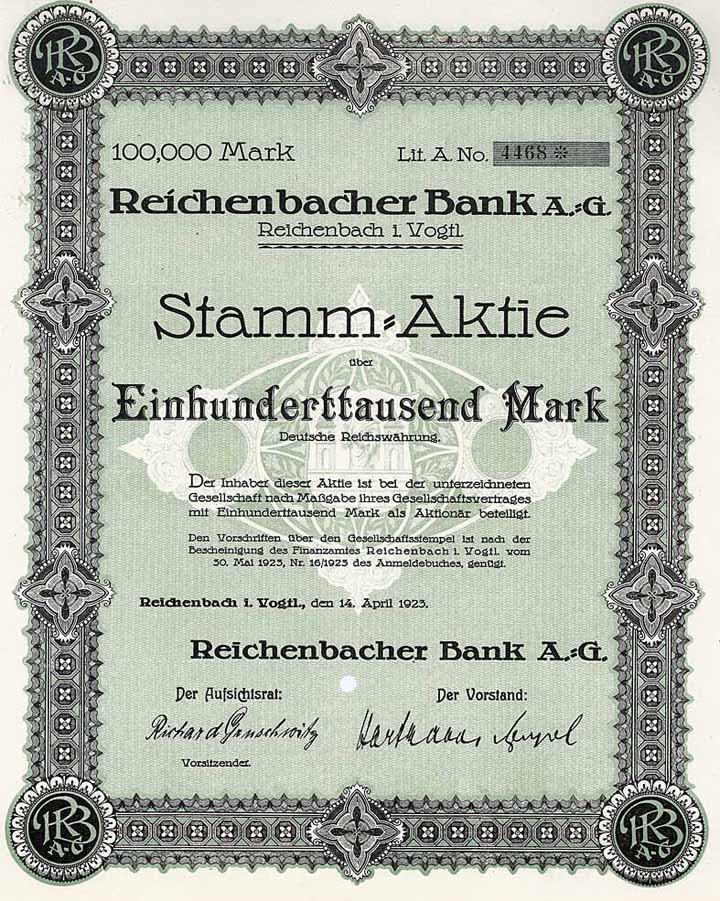 Reichenbacher Bank AG