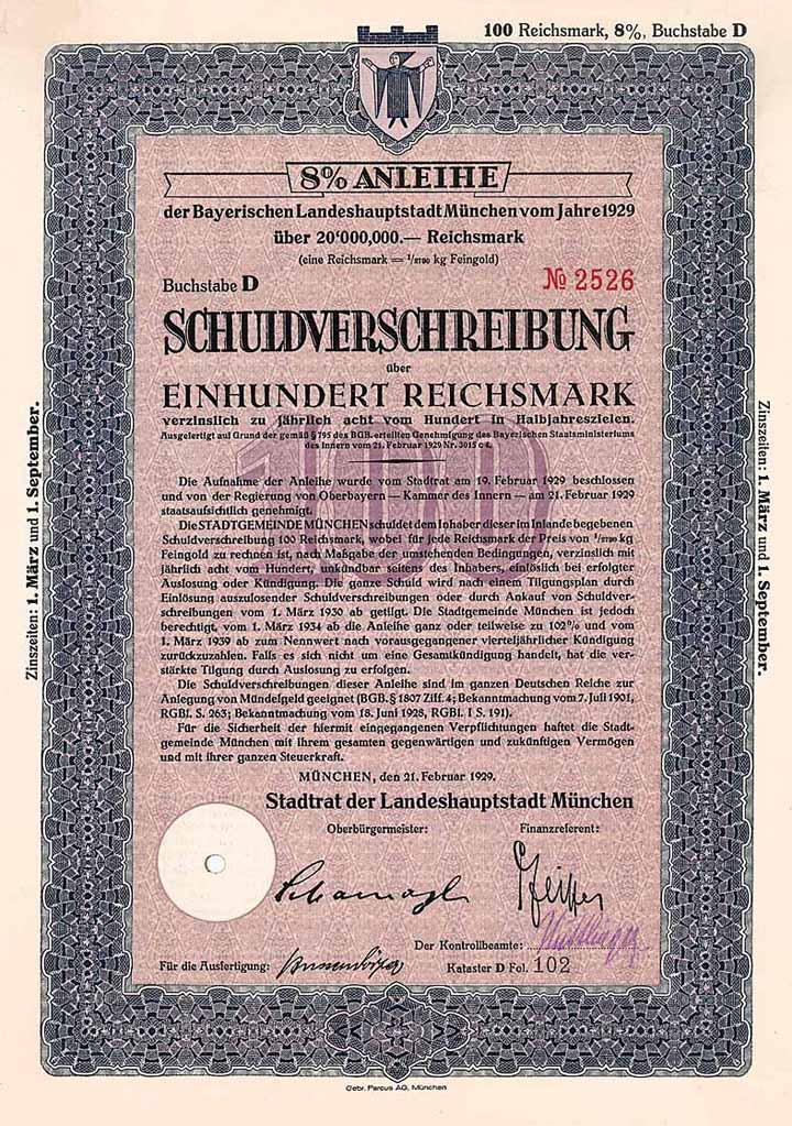 Bayer. Landeshauptstadt München