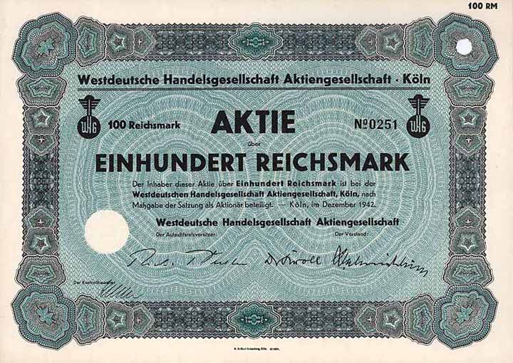 Westdeutsche Handelsgesellschaft AG