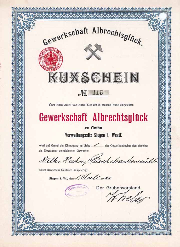 Gewerkschaft Albrechtsglück