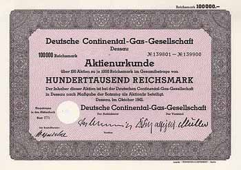Deutsche Continental-Gas-Gesellschaft