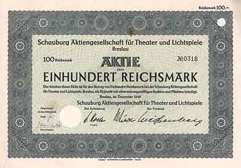 Schauburg AG für Theater und Lichtspiele