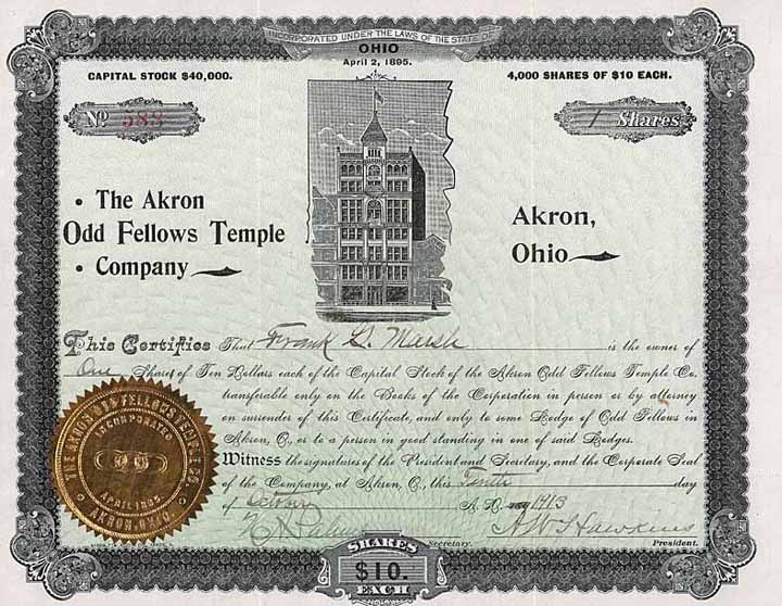 Akron Odd Fellows Temple Co.