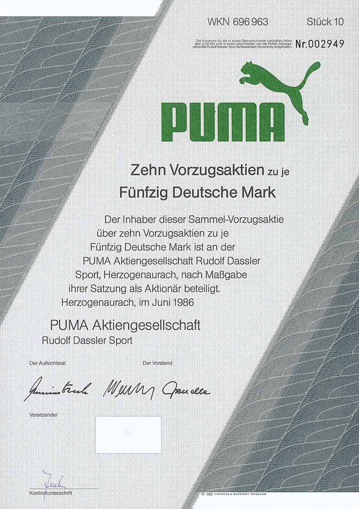 Puma AG Rudolf Dassler Sport