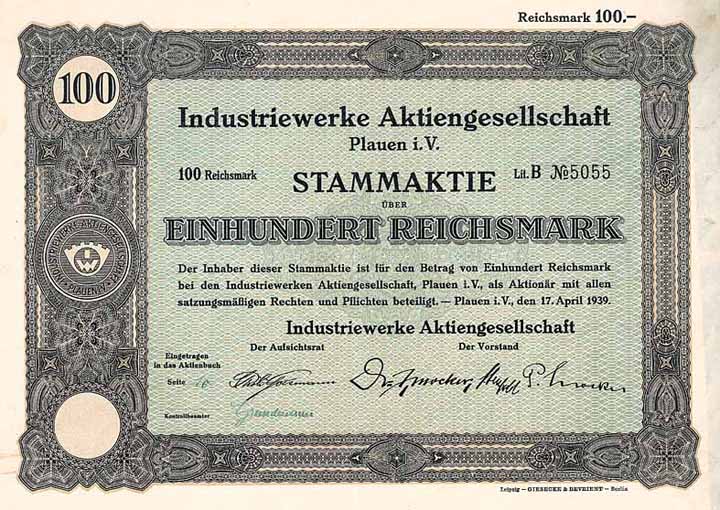 Industriewerke AG