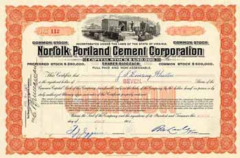 Norfolk Portland Cement Corp.