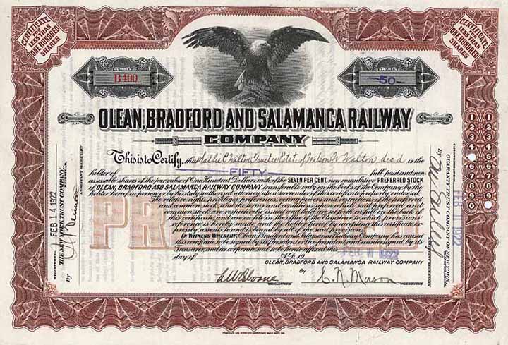 Olean, Bradford & Salamanca Railway