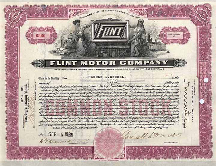 Flint Motor Co.