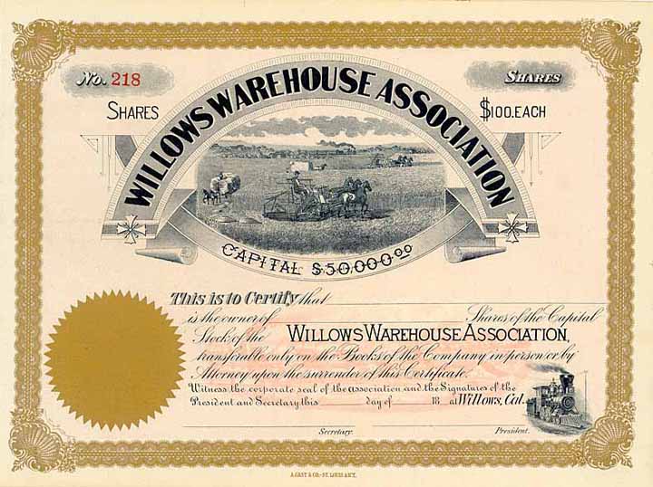 Willows Warehouse Association