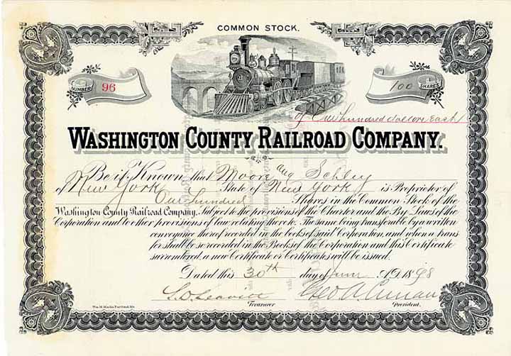 Washington County Railroad