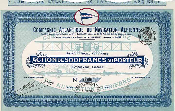 Cie. Atlantique de Navigation Aérienne