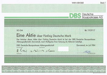 DBS Deutsche Bausparkasse AG