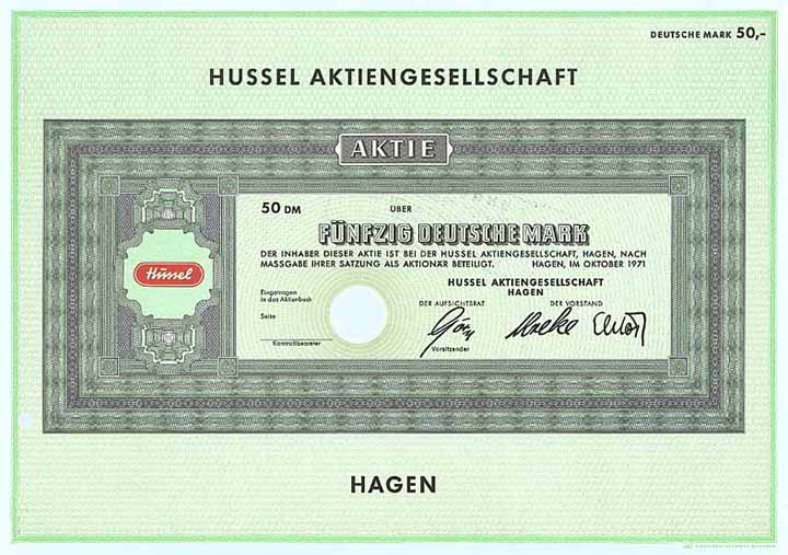 Hussel AG