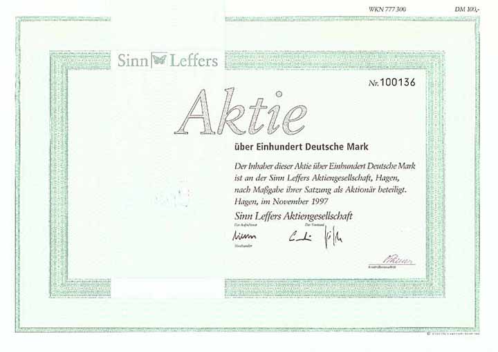 Sinn Leffers AG