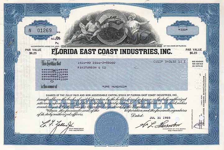 Florida East Coast Industries Inc.