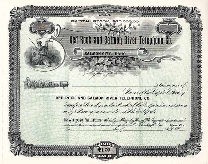 Red Rock and Salmon River Telephone Co.