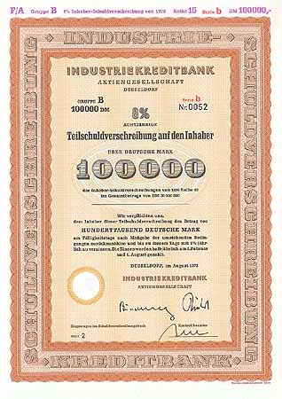 Industriekreditbank AG