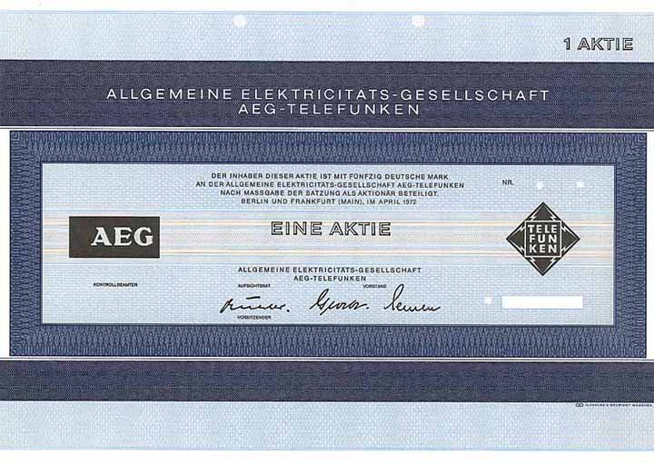 Allgemeine Elektricitäts-Gesellschaft AEG-Telefunken