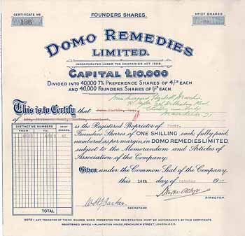 Domo Remedies Ltd.