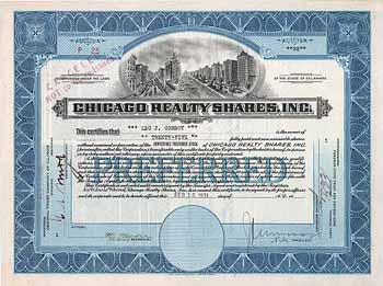 Chicago Realty Shares, Inc.