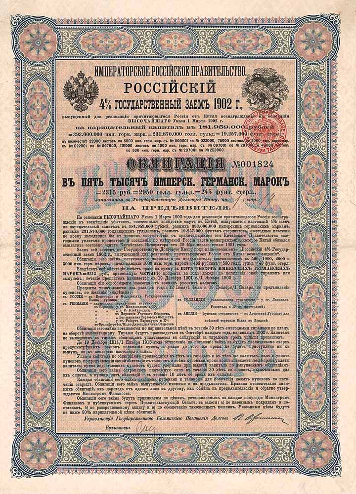 Kaiserlich Russische Regierung