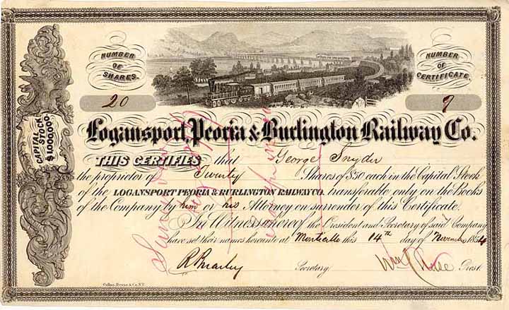 Logansport, Peoria & Burlington Railway