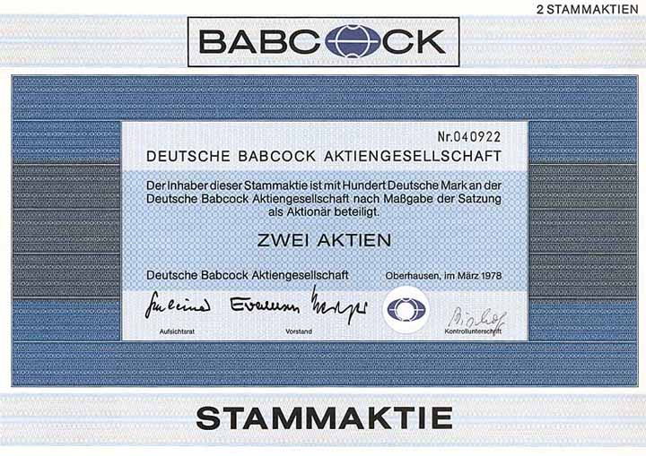 Deutsche Babcock AG