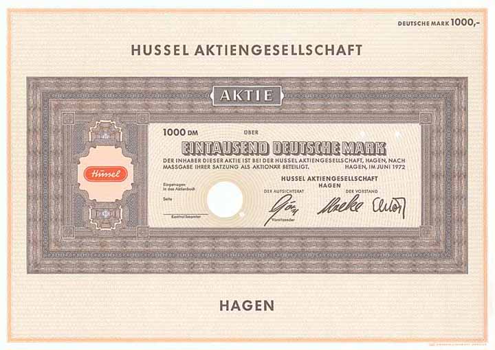 Hussel AG