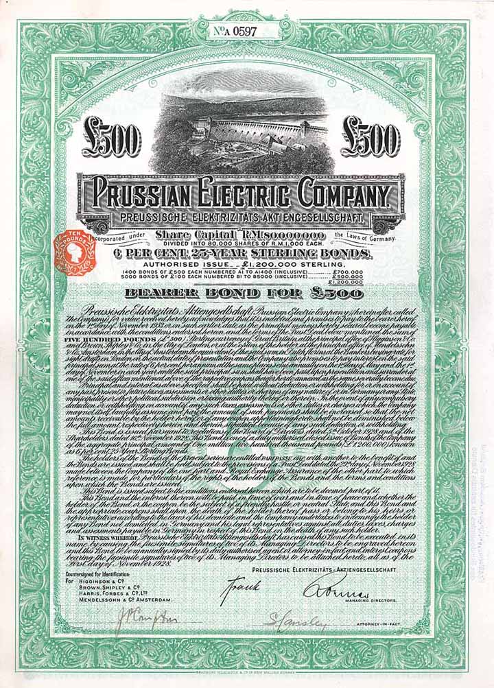 Preussische Elektrizitäts-AG (Prussian Electric Company)