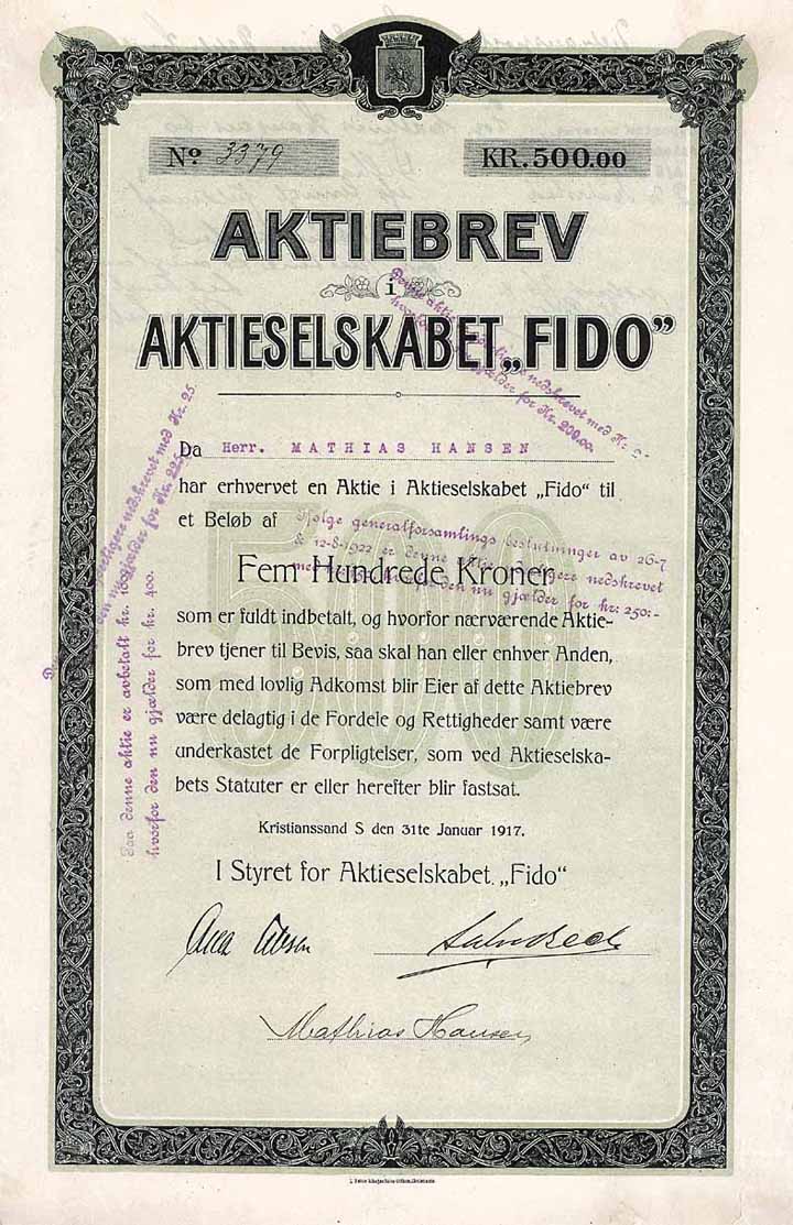 A/S “FIDO”