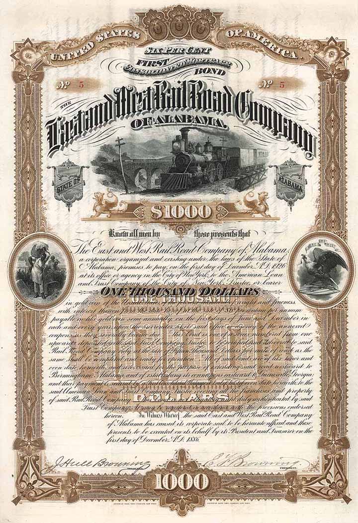 East & West Railroad Co. of Alabama