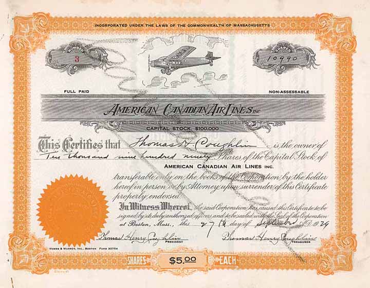 American Canadian Air Lines Inc.