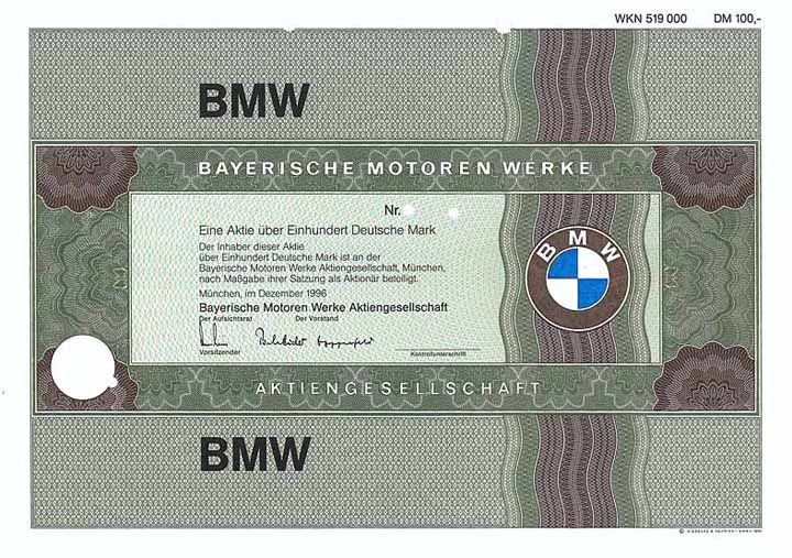 Bayerische Motoren Werke AG