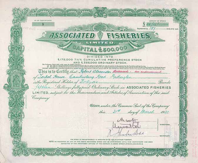 Associated Fisheries Ltd.