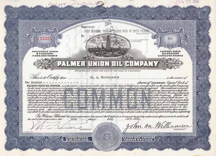 Palmer Union Oil Co.