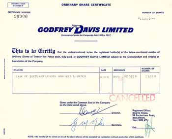 Godfrey Davis Limited
