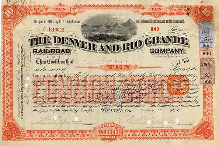 Denver & Rio Grande Railroad