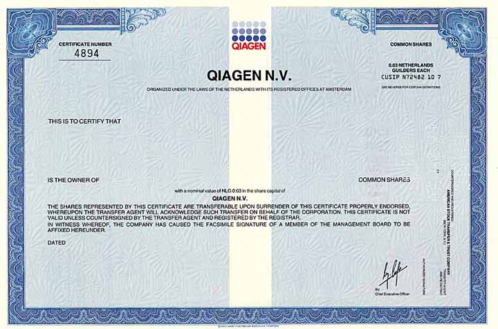 Qiagen N.V.