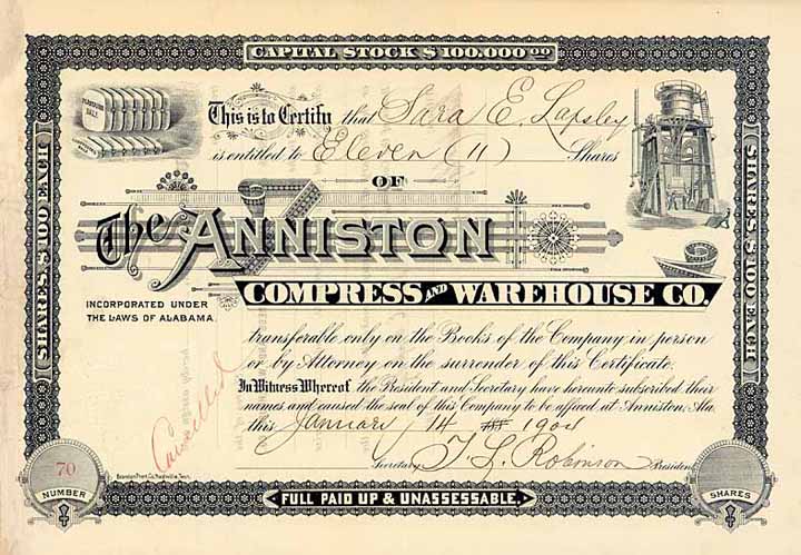 Anniston Compress and Warehouse Co.