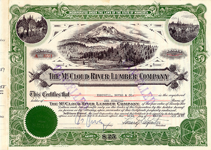 McCloud River Lumber Co.