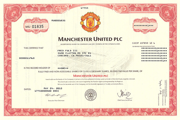 Manchester United PLC