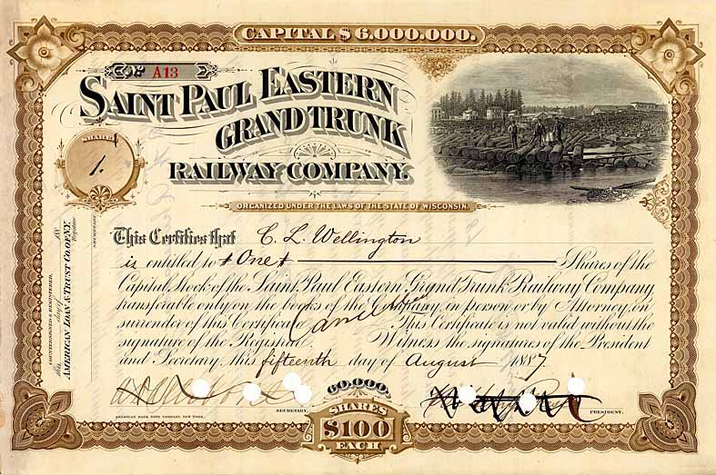 Saint Paul Eastern Grand Trunk Railway