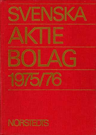 Svenska Aktie Bolag 1975/76